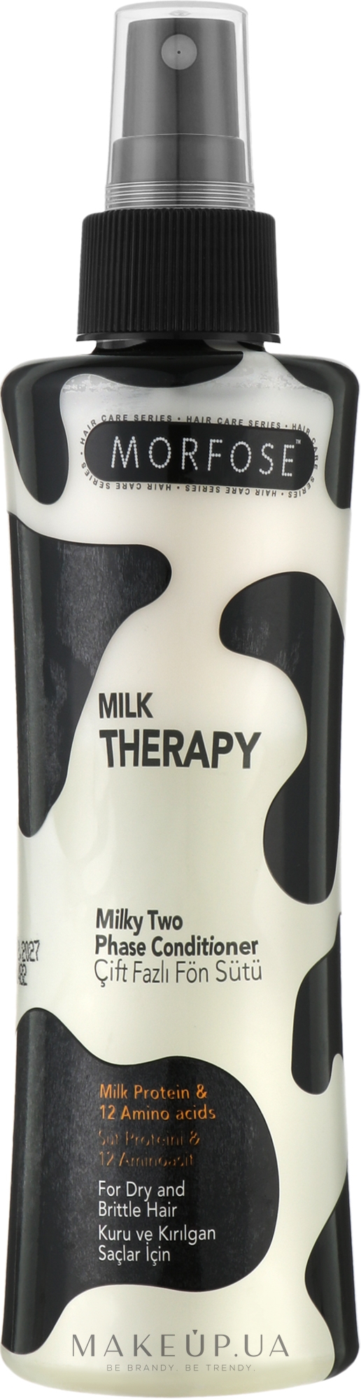 Двофазний кондиціонер для волосся - Morfose Milk Therapy Two Phase Conditioner — фото 220ml
