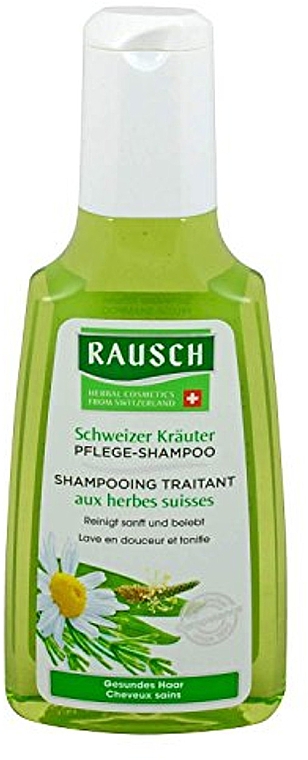 Шампунь для волос с экстрактом швейцарских трав - Rausch Swiss Herbal Rinse Shampoo