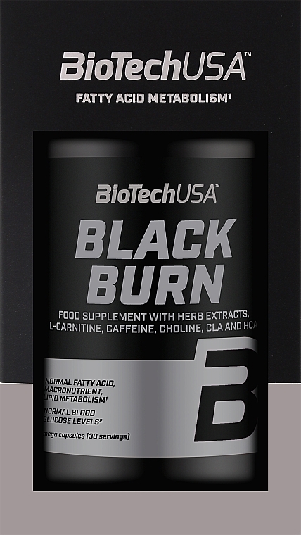 Харчова добавка "Для схуднення" - BiotechUSA Black Burn — фото N2