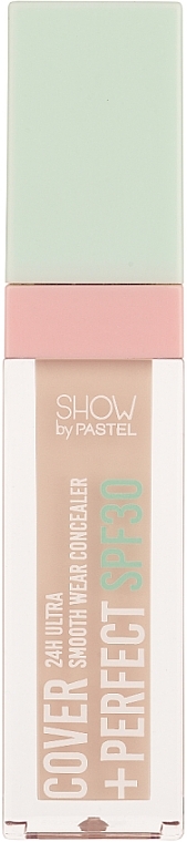 Консилер стойкий матовый SPF30 - Pastel Show by Pastel Cover+Perfect Concealer SPF30 — фото N1