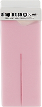 Воск для депиляции в картридже "Розовый TIO2" - Simple Use Beauty Depilation Wax — фото N1