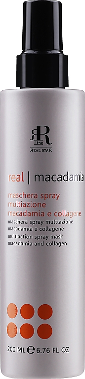 Спрей-маска для волос с маслом макадамии и коллагеном - RR Line Macadamia Star