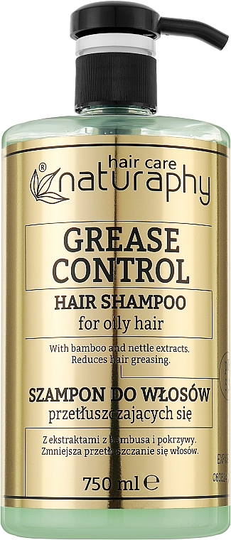 Шампунь с экстрактом бамбука и крапивы - Naturaphy Grease Control Hair Shampoo