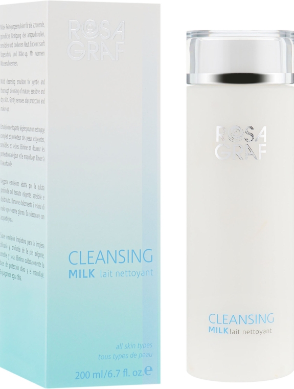 Очищувальне молочко - Rosa Graf Cleansing Milk — фото N1