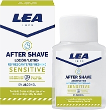 Освежающий лосьон после бритья - Lea Sensitive After Shave Refreshing Lotion — фото N1