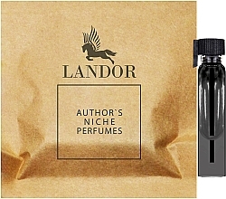 Landor Perfect Idol Black - Парфюмированная вода (пробник) — фото N1