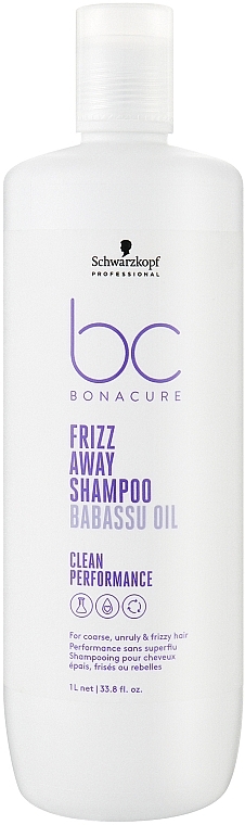 Шампунь для волос - Schwarzkopf Professional Bonacure Frizz Away Shampoo  — фото N2
