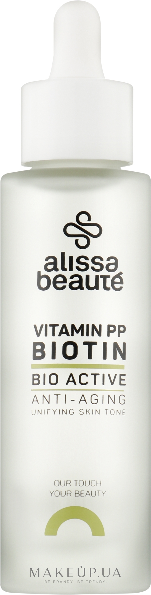 Біотин проти старіння шкіри - Alissa Beaute Bio Active Vitamin PP Biotin Anti-Aging Unifying Skin Tone — фото 50ml