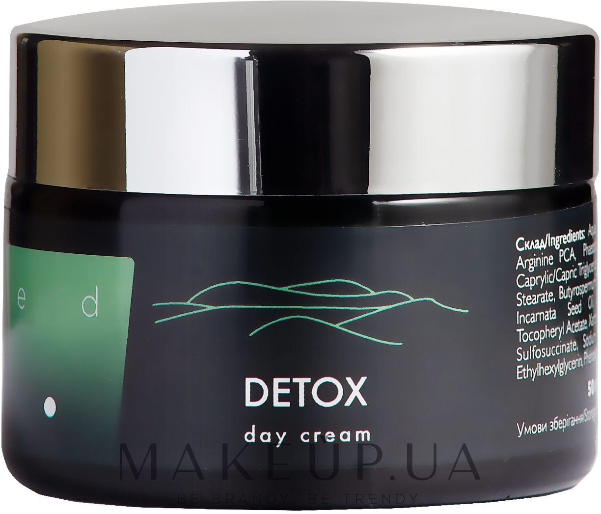 Денний крем для обличчя "Детокс" - Ed Cosmetics Detox Day Cream — фото 50ml
