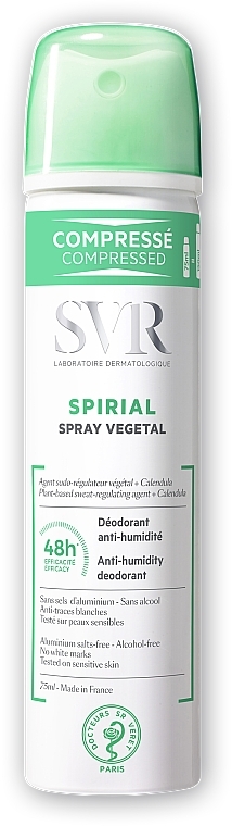 Дезодорант - SVR Spirial Vegetal Anti-Humidity Deodorant — фото N1