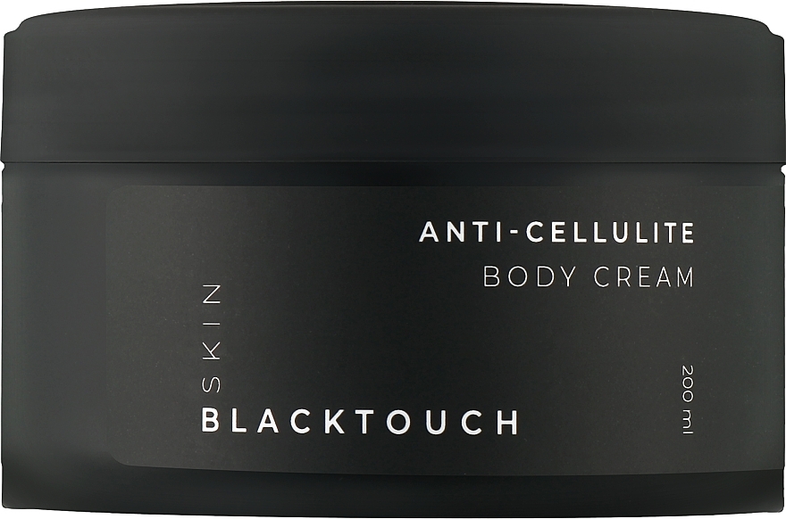Розігріваючий антицелюлітний крем для гарячих обгортань тіла - BlackTouch Skin Anti-cellulite Body Cream — фото N1