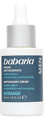 Чоловіча сироватка антиоксидант для обличчя - Babaria Antioxidant Serum Skinage Men — фото N1