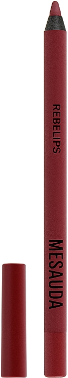 Водостойкий карандаш для губ - Mesauda Milano Rebelips — фото N1