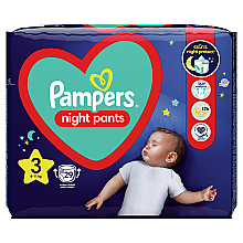 Підгузки-трусики нічні Night Pants Розмір 3 (6-11 кг), 29 шт. - Pampers — фото N2