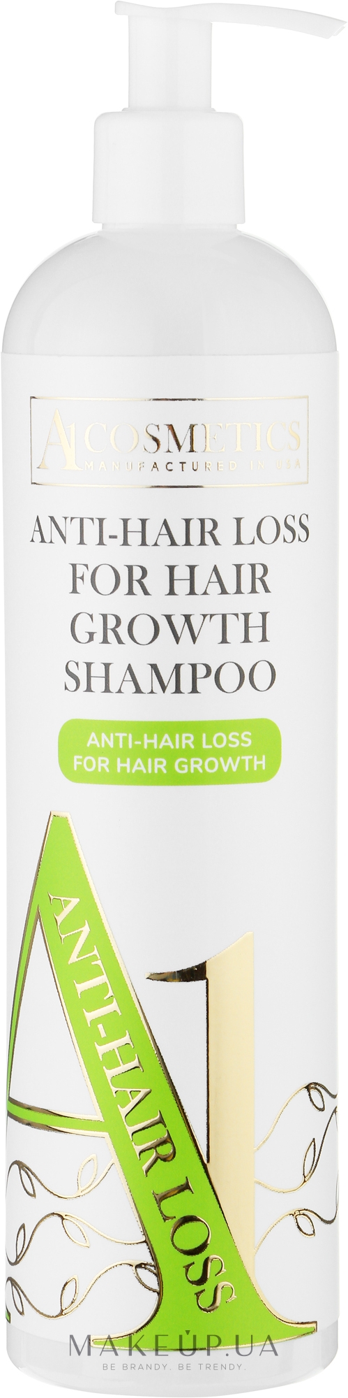 Шампунь проти випадання і для росту волосся - A1 Cosmetics Anti-Hair Loss For Hair Growth Shampoo — фото 500ml