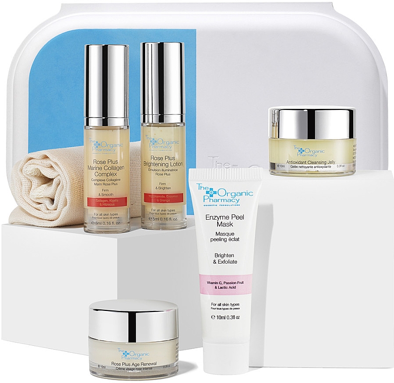 Набор для лица, 6 продуктов - The Organic Pharmacy Rejuvenating Skincare Kit — фото N1