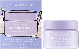 Нічна маска для губ - NCLA Beauty Beauty Sleep Overnight Lip Mask Birthday Cake — фото N2