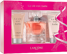 Духи, Парфюмерия, косметика Lancome La Vie Est Belle - Набор (edp/30ml + sh/gel/50ml + b/lot/50ml)