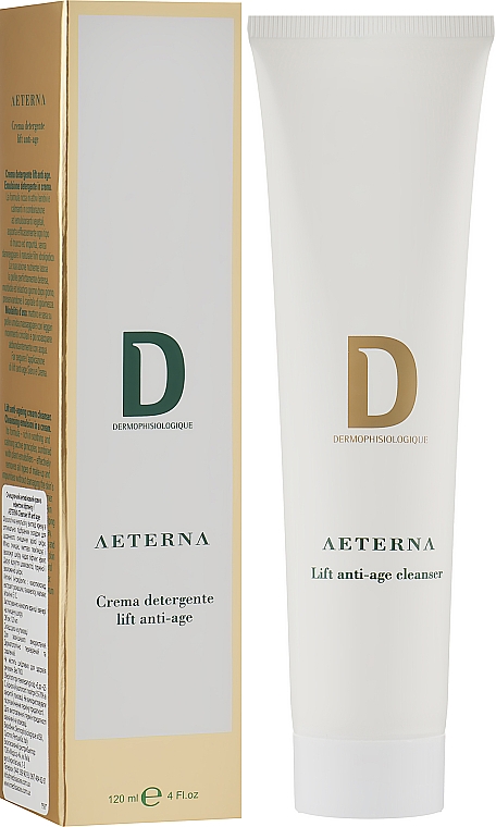 Очищувальний антивіковий крем з ефектом ліфтингу - Dermophisiologique Aeterna Cleanser Lift Anti-age — фото N2