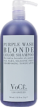 Шампунь для светлых волос - VoCê Haircare Purple Wash Blonde Color Shampoo — фото N1