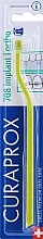 Духи, Парфюмерия, косметика Монопучковая зубная щетка "Single CS 708", салатовая с белой щетиной - Curaprox CS 708 Implant