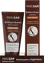 Духи, Парфюмерия, косметика Набор - Parusan Brilliant Brown (shm/200ml + cond/150ml)