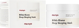 Нічна маска з пробіотиками та PHA-кислотою - Manyo Bifida Biome Deep Sleeping Mask — фото N2
