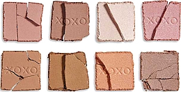 Палетка для контурування обличчя - Makeup Revolution X Petra Xoxo Highlight & Contour Palette — фото N3