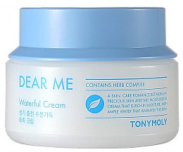 Парфумерія, косметика Зволожувальний крем для обличчя - Tony Moly Dear Me Waterful Cream