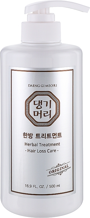 Травяная маска для восстановления волос - Daeng Gi Meo Ri Herbal Treatment Hair Loss Care — фото N1