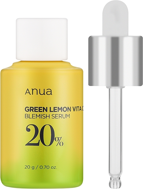 Осветляющая сыворотка для лица - Anua Green Lemon Vita C Blemish Serum — фото N2