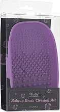 Силіконовий килимок для очищення пензлів - WoBs Makeup Brush Cleaning Mat — фото N3