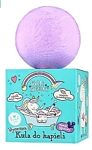 Парфумерія, косметика Пінлива бомочка для ванни - Nickelodeon Little Unicorn Bath Bomb Berries
