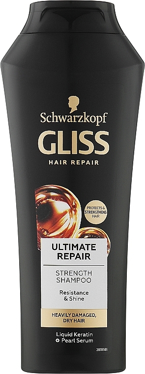 Шампунь "Экстремальный oil эликсир" - Gliss Kur Ultimate Oil Elixir Shampoo — фото N1