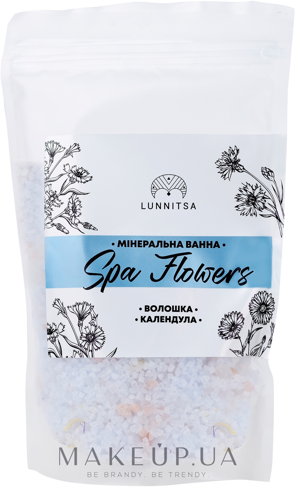 Мінеральна ванна "СПА Квіти" - Lunnitsa SPA Flowers — фото 300g