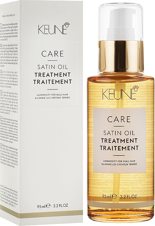 Масло для волос "Шелковый уход" - Keune Care Satin Oil Treatment — фото N2