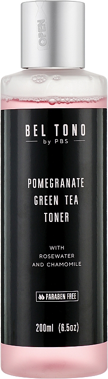 Тоник с гранатом и зеленым чаем - Bel Tono Pomegranate Green Tea Toner 
