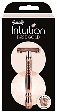 Бритва с лезвиями 10 шт - Wilkinson Sword Intuition Rose Gold — фото N1
