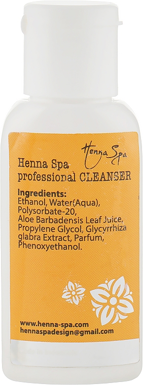 Клінсер для очищення шкіри обличчя - Henna Spa — фото N2