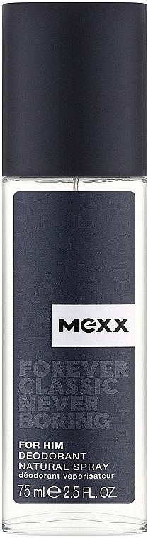 Mexx Forever Classic Never Boring - Дезодорант — фото N1