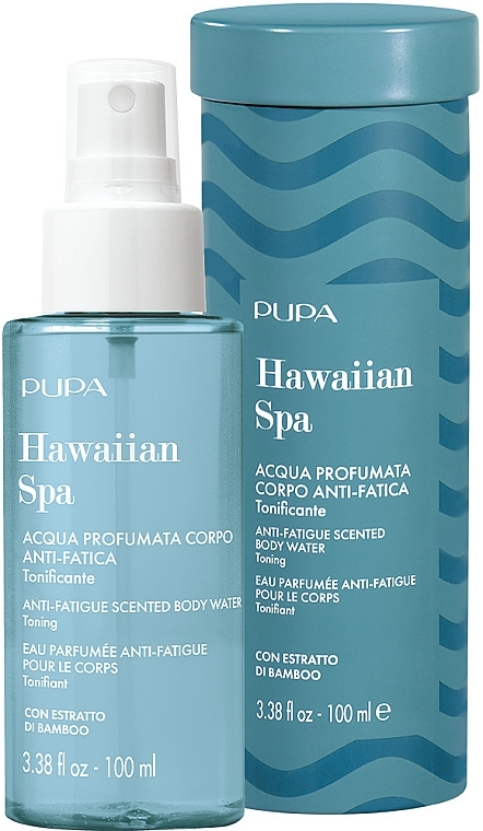 Набор - Pupa Hawaiian Spa Kit 2023 (scented/water/100ml + box) — фото N1