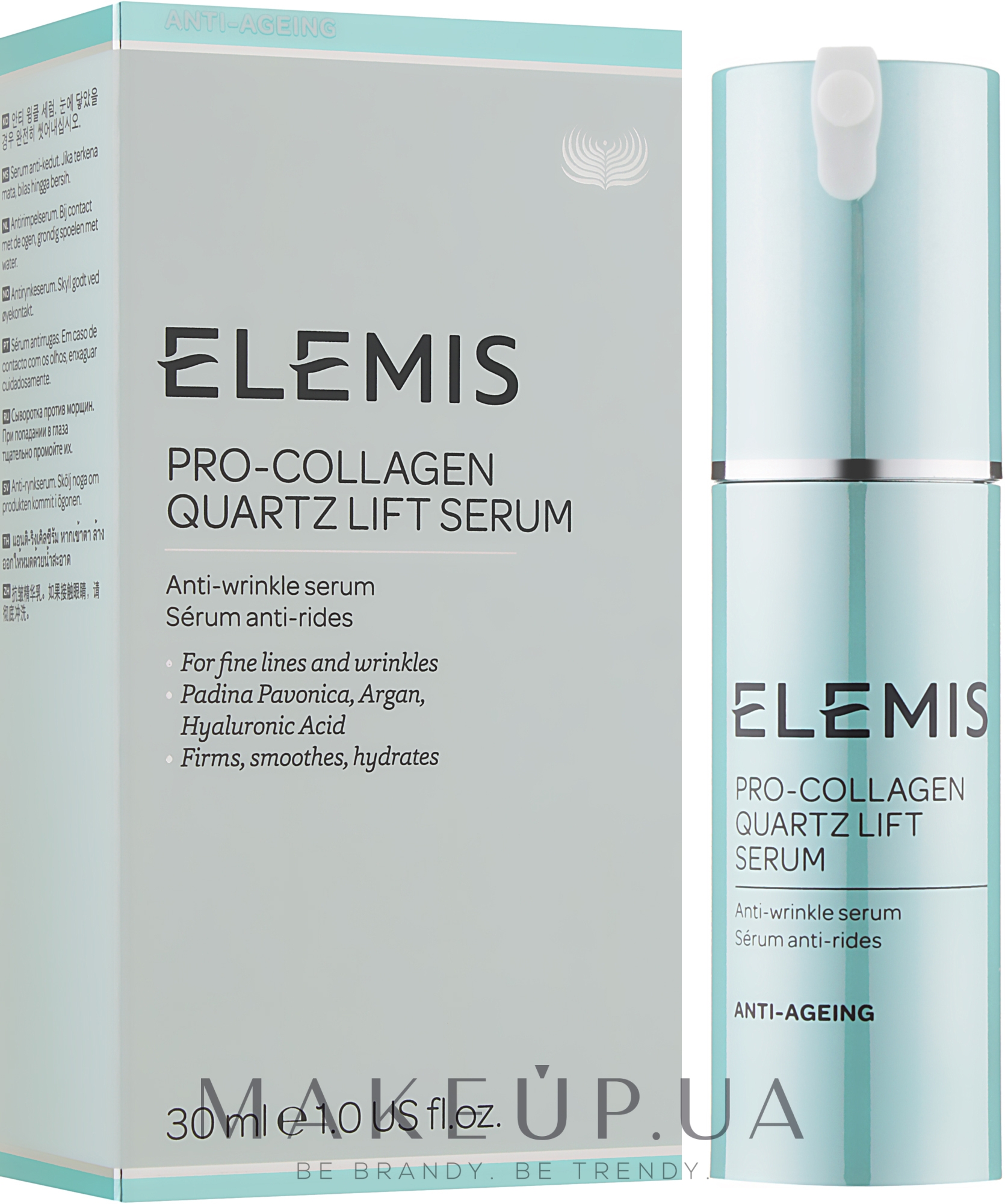 Сироватка для обличчя - Elemis Pro-Collagen Quartz Lift Serum — фото 30ml