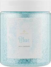 Духи, Парфюмерия, косметика Шиммер для ванны "Blue" - Green Flora Bath Shimmer