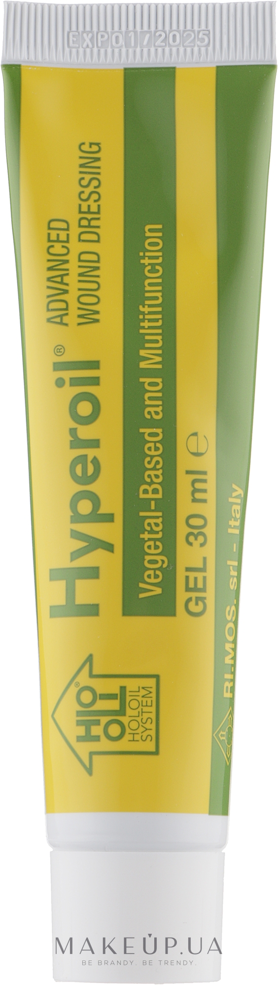Багатофункціональний загоювальний гель - Hyperoil Wound Healing Treatment Gel Tube — фото 30ml