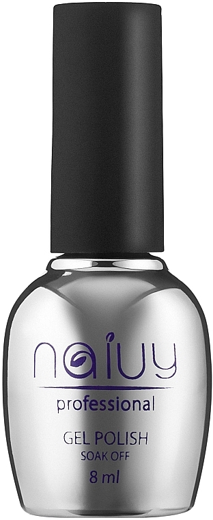 Гель-лак для нігтів - Naivy Professional Gel Polish Black-Gray * — фото N1