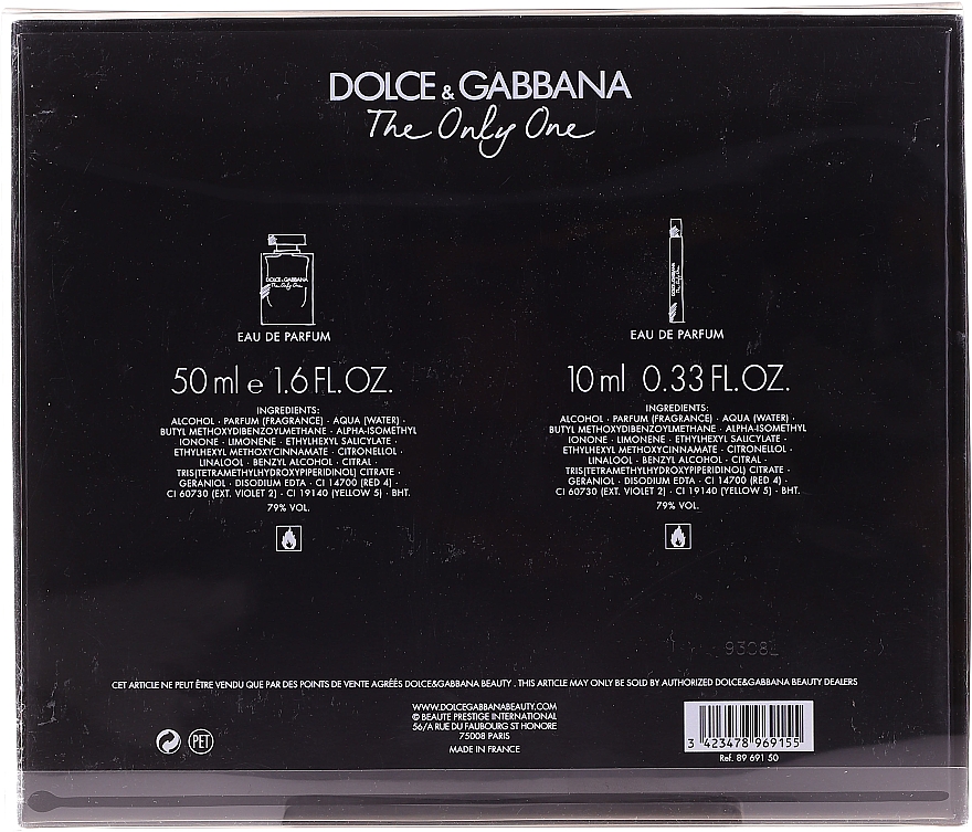 Dolce&Gabbana The Only One - Набір (edp/50ml + edp/10ml) — фото N4
