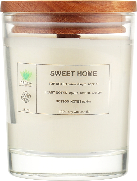 Аромасвеча "Sweet Home", в стакане - Purity Candle — фото N2