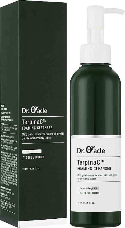 Пенка для умывания успокаивающая - Dr. Oracle Terpinac C Foaming Cleanser — фото N2