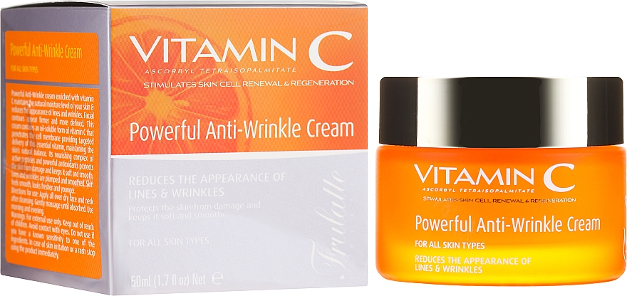 Крем для лица против морщин - Frulatte Vitamin C Powerful Anti Wrinkle Cream  — фото N1