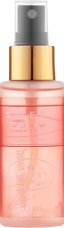 Аромаспрей для тела "Sweet Cake" - Velvet Sam Aroma Glam — фото N1